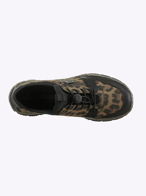 Slipper mit Leo-Muster