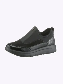 Slipper mit Reißverschluss