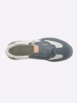 Slipper mit seitlichem Reißverschluss