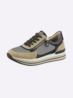 Sneaker in mehrfarbiger Optik