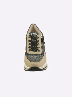 Sneaker in mehrfarbiger Optik