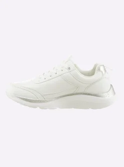 Sneaker mit metallisch schimmernden Akzenten