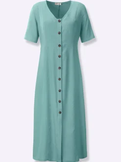 Sommerkleid Knöpfe in Horn-Optik
