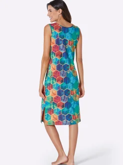 Sommerkleid mit breiten Trägern