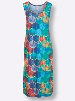 Sommerkleid mit breiten Trägern