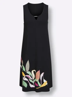 Sommerkleid mit Dekospange am Ausschnitt