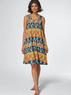 Sommerkleid mit seitlichen Taschen