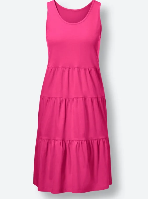 Sommerkleid mit Stufenrock