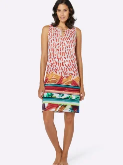 Sommerkleid mit Tropfen-Ausschnitt