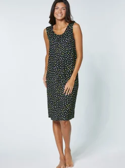 Sommerkleid mit Tupfen-Dessin