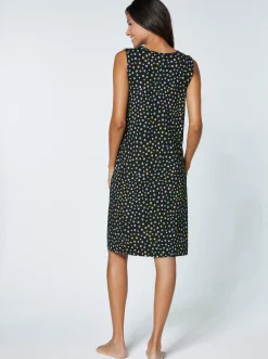 Sommerkleid mit Tupfen-Dessin
