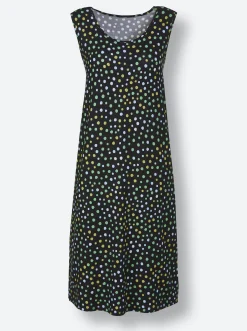 Sommerkleid mit Tupfen-Dessin