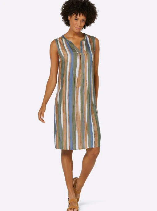 Sommerkleid mit V-Ausschnitt