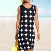Sommerkleid mit Verschluss im Nacken