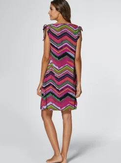 Sommerkleid mit Zugband an den Schultern