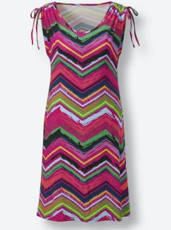 Sommerkleid mit Zugband an den Schultern
