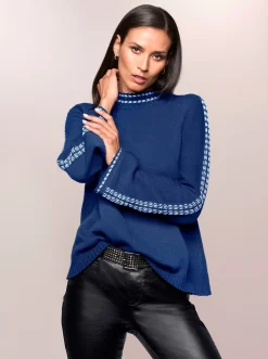 Stehkragenpullover