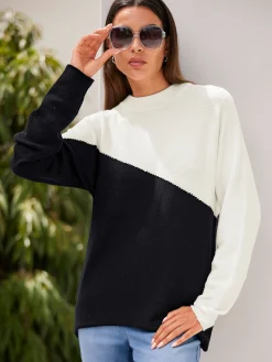 Stehkragenpullover