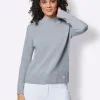 Stehkragenpullover