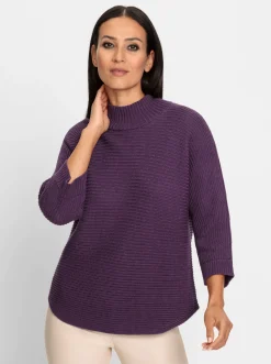 Stehkragenpullover