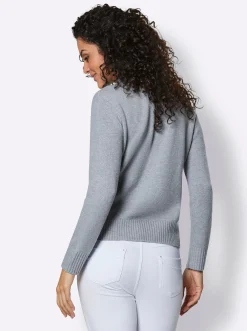 Stehkragenpullover