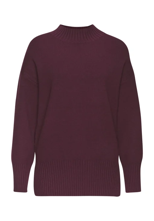 Stehkragenpullover