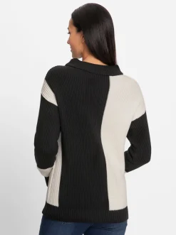 Stehkragenpullover