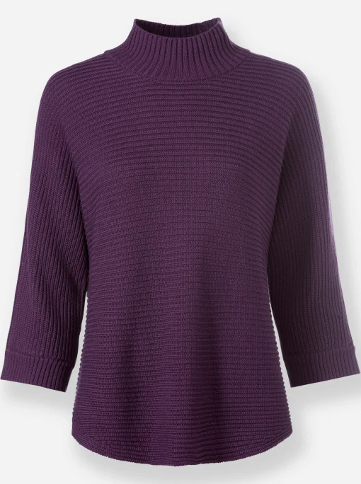 Stehkragenpullover
