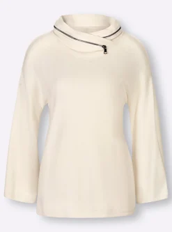 Stehkragenpullover