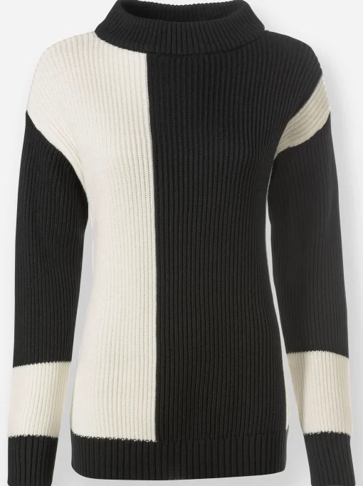Stehkragenpullover
