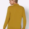 Stehkragenpullover aus reinem Kaschmir