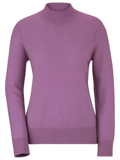 Stehkragenpullover aus reinem Kaschmir
