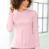Stehkragenpullover in Feinstrick-Qualität