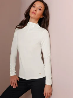 Stehkragenshirt
