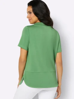Stehkragenshirt