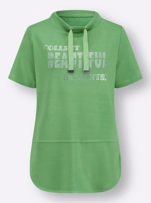 Stehkragenshirt