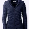 Steppjacke mit abzippbaren Ärmeln