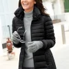 Steppjacke mit dezentem Glanz