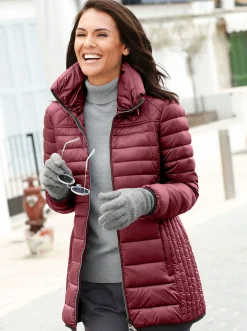 Steppjacke mit dezentem Glanz