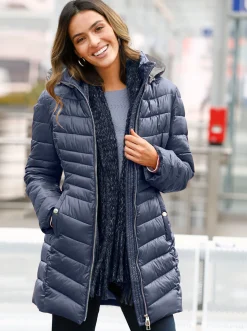 Steppjacke mit dezentem Glanz