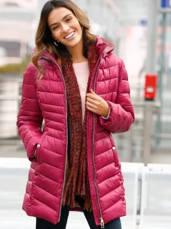 Steppjacke mit dezentem Glanz