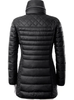 Steppjacke mit dezentem Glanz
