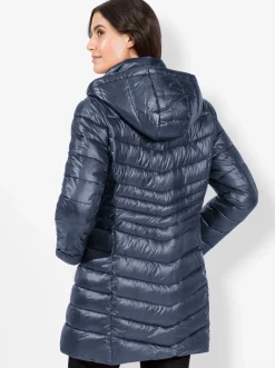 Steppjacke mit dezentem Glanz