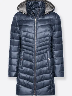 Steppjacke mit dezentem Glanz