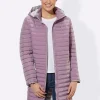 Steppjacke mit Kapuze, abnehmbar