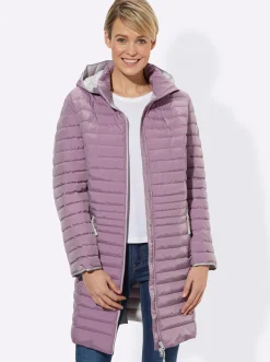 Steppjacke mit Kapuze, abnehmbar