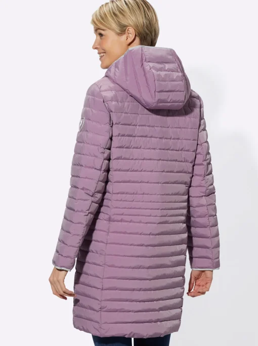 Steppjacke mit Kapuze, abnehmbar