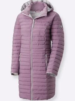 Steppjacke mit Kapuze, abnehmbar