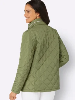 Steppjacke mit Sandwich-Stepp und Wattierung