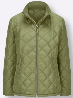Steppjacke mit Sandwich-Stepp und Wattierung